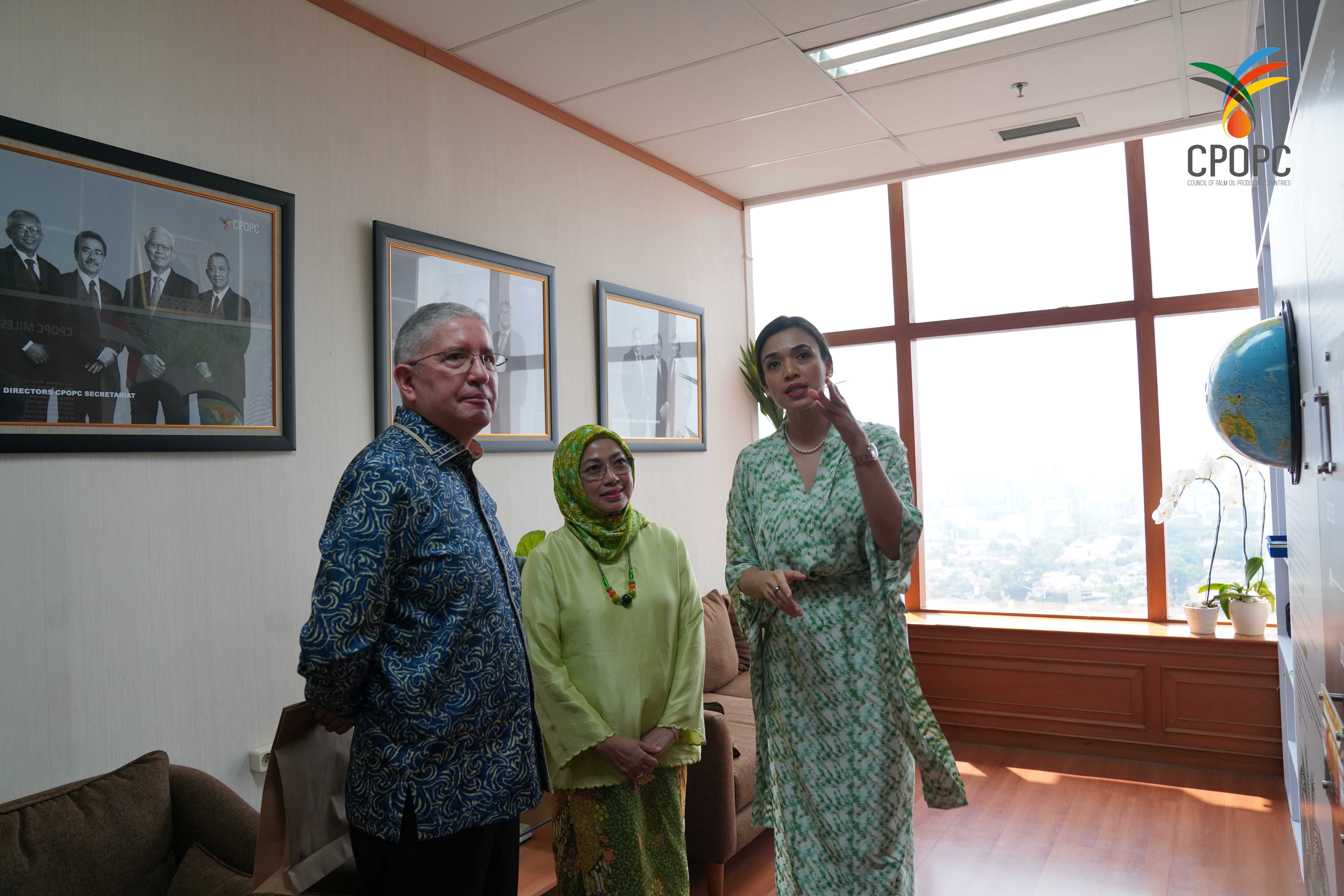 Courtesy Call with Ambassador of Ecuador to Indonesia, H.E Luis Arellano Jibaja CPOPC.net